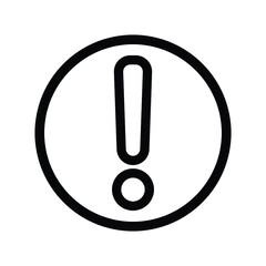 Alert, warning icon
