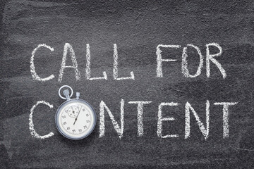 call for content watch