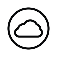 Cloud, storage icon