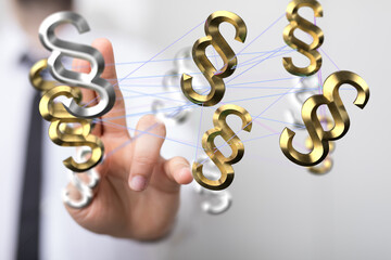 Symbol of Law and Justice - Paragraph / section sign