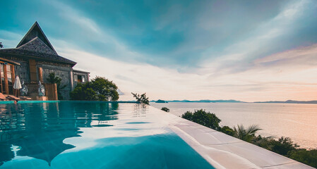 View of paradise Santhiya resort in Koh Yao Yai, island in the Andaman sea between Krabi and Phuket...