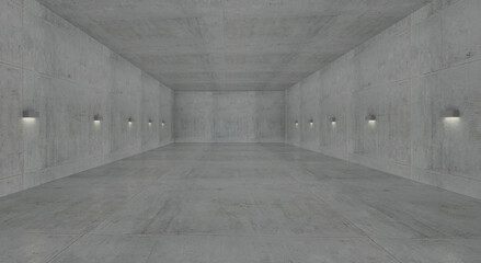  nice concrete simple wall lighting urdan style 3d place image_2