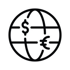 Global investment icon