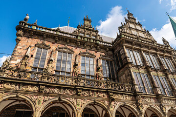 Fototapeta premium Bremen City Hall in Bremen, Germany