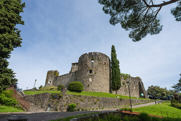Fototapeta na wymiar The castle of Gorizia