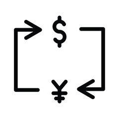 Money transfer icon