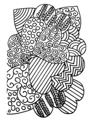 love vector coloring page,flower coloring page,coloring design art,coloring page design