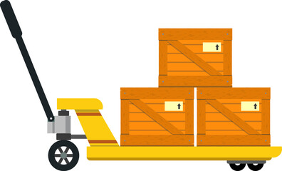 Hydraulic lifts. Means of transportation and lifting of goods to a height.