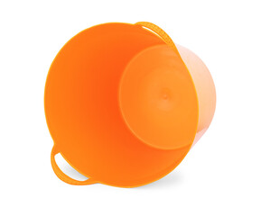 Plastic bucket on a white background © vadarshop