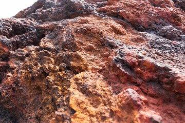 texture of multi-colored stone close