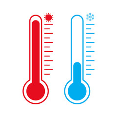 The meteorology thermometer