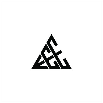 E E E letter logo abstract creative design. E E E unique design
