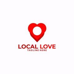 love vector logo location for download