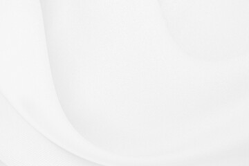 Obraz premium Elegant white silk or satin textures are used for background or design.
