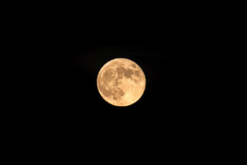 Full moon. Supermoon