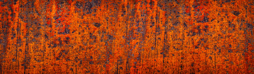 Rusty texture. Modern orange red grunge background. Distressed corrosion texture. Rust background...