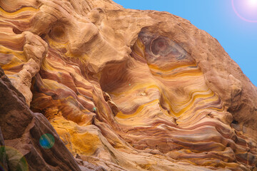 Red Canyon in Egypt-tourist attraction