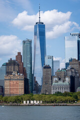 Fototapeta na wymiar Freedom Tower, Manhattan, New York