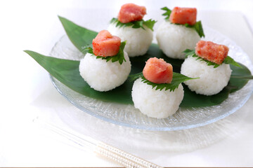 明太子おにぎり