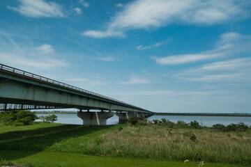 Fototapeta premium 東関道と利根川橋
