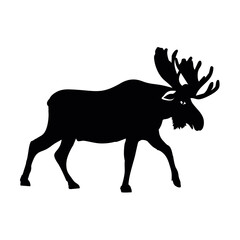 Vector clipart. Silhouette.
