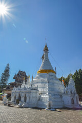 Wat Phrathat Doi Kong Mu in Mae Hong Son.