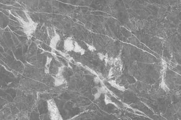 Dark grey marble top-view texture background in seamless glitter pattern.