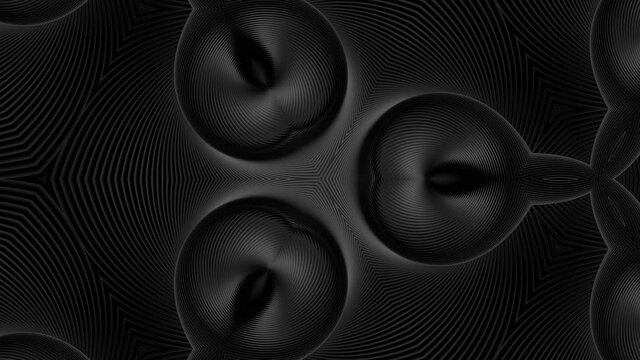 Looped abstract symmetrical background, 3d elements light up like bulbs with multicolor neon light. Bg for show or events, exhibitions, festivals or concerts, music videos, VJ loop for night clubs.