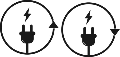 rising or falling energy supplies icon