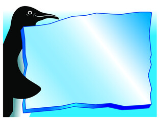 panneau, pingouin, manchot © apatchi