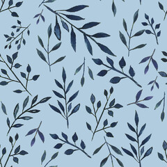 Floral seamless pattern vector 