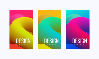 modern abstract colorful background template for banner, corporate brochures,  Annual report covers