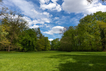Fototapeta na wymiar Schlosspark Nymphenburg