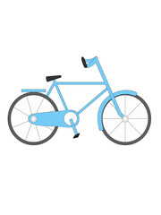 Fototapeta premium bicycle isolated on white