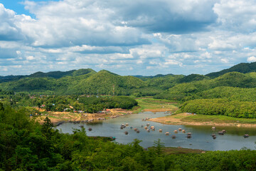 Huai Kathing Reservoir Loei Province, Thailand