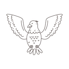 bald eagle outline