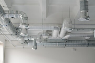 Air conditioning and ventilation system construction 