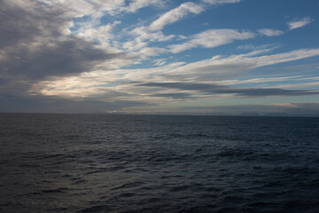 Obraz premium Falkland Islands. Landscape on a sunny winter day