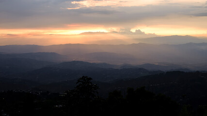 atardecer