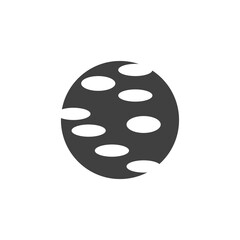 Moon ilustration logo