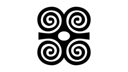 Dwennimmen Adinkra Symbol of Strength
