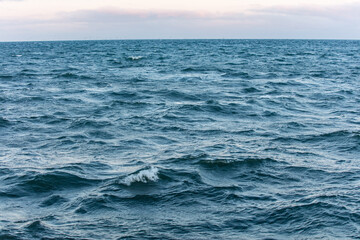 blue sea surface