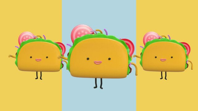 It's taco Tuesday and it's a dancing taco