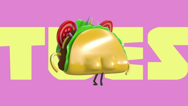 it's a twerking taco!
