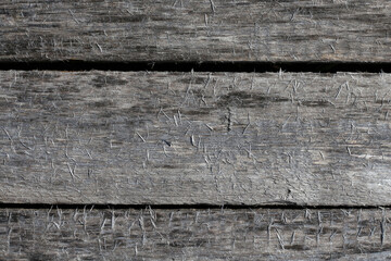 texture of old wooden gray planks, wood planks close up