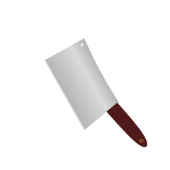 Butcher knife vector