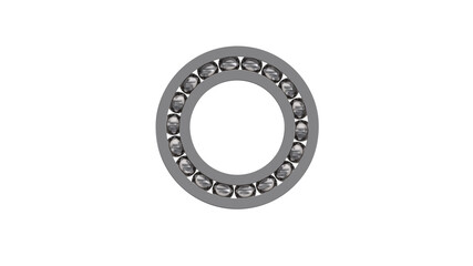 Ball bearing isolated on white