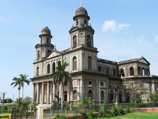 Obraz premium Vieja catedral de Managua, Nicaragua.