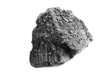 coal isolated on white background