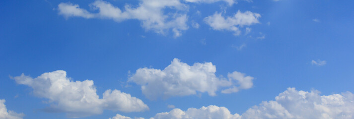 blue sky with clouds